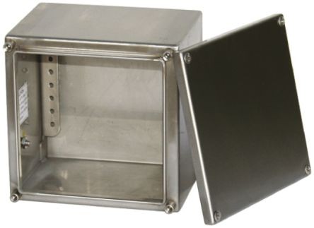 Stainless steel enclosure terminal box IP68 by EA elektronika