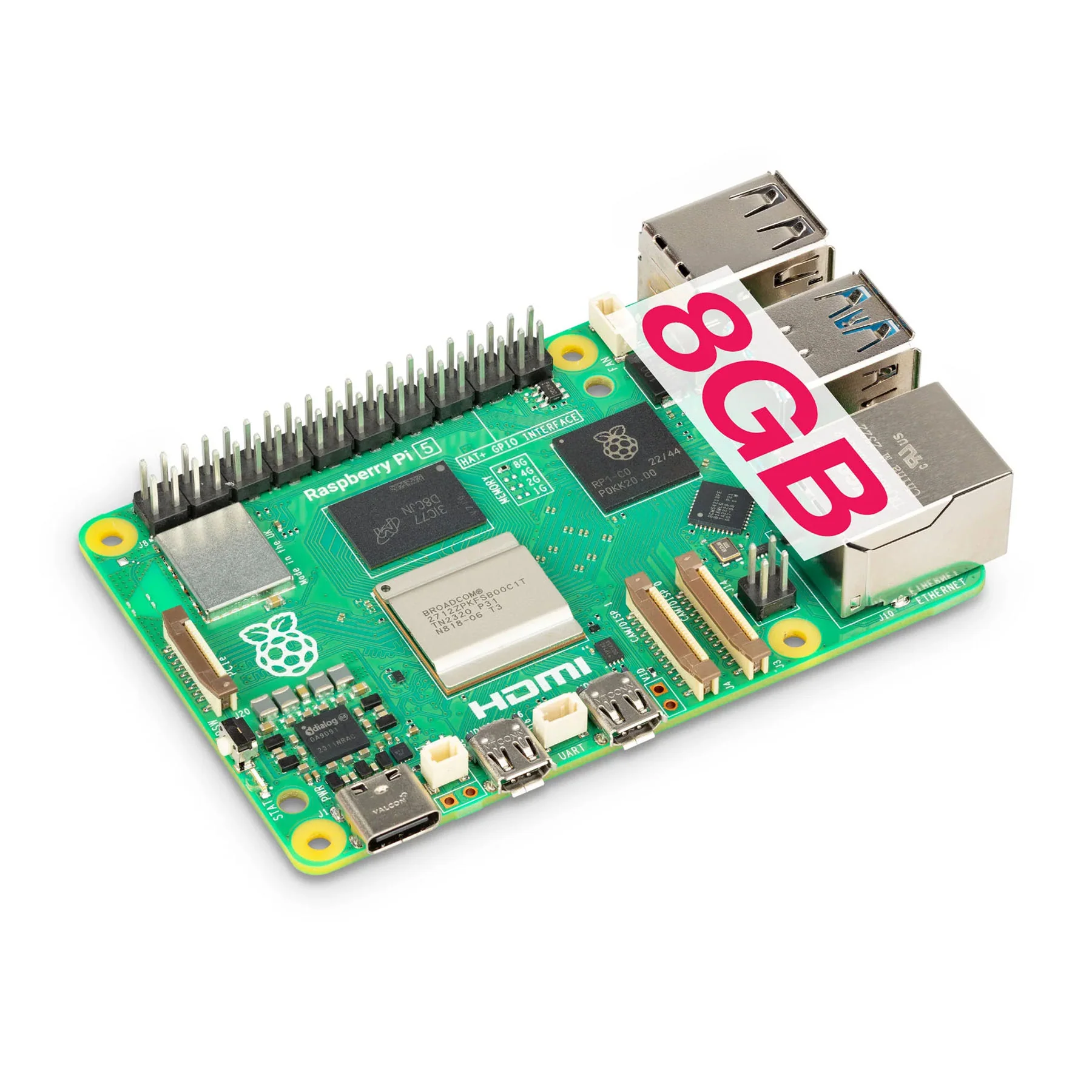 Raspberry Pi 5 8GB RAM – Single-board Computer