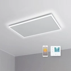 Infraboost 660W IR ceiling panel with LED lighting and WiFi control (for rooms up to 16 m²)