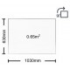 ALU-C 580W Infraboost IR Panel z WiFi Termostatom: Učinkovito Ogrevanje do 12 m² z 2-letno Garancijo ALU-C 580W Infraboost IR Panel z WiFi Termostatom: Učinkovito Ogrevanje do 12 m² z 2-letno Garancijo