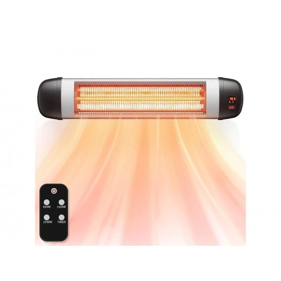 Infraboost iR25 wall-mounted infrared heater – front view
