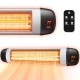 Infraboost iR25 wall-mounted infrared heater – front view