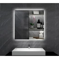 MIRROR 320W - Infraboost Premium IR grelno ogledalo z LED osvetlitvijo v toplo beli svetlobi	