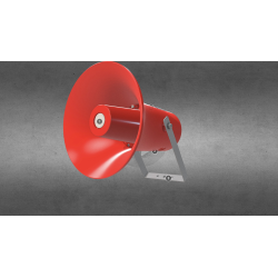 SD150DCNNARDN Explosion Proof Sounder 12–48V DC, 113dB, M20, Red (GRP)