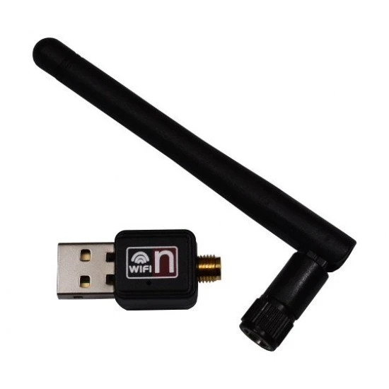 150Mb USB wireless adapter with external antenna Olimex MOD-WIFI-R5370-ANT USB wireless adapter 150Mb 802.11 b/g/n