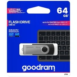 Flash disk USB 3.2 Gen 1 UTS3 64 GB črn USB ključ