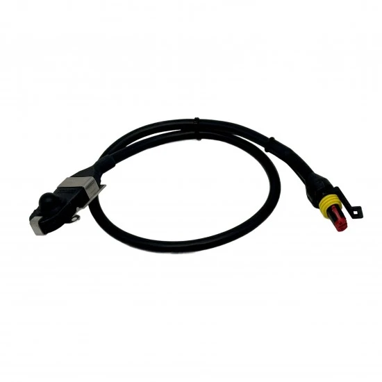 Crouzet 83123 microswitch repair kit with heat shrink tubing and wire connectors Durable foot control microswitch repair assembly with heat shrink and connectors
