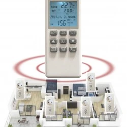 Infraboost IB1 wireless room radio thermostat Infraboost IB1 wireless room radio thermostat