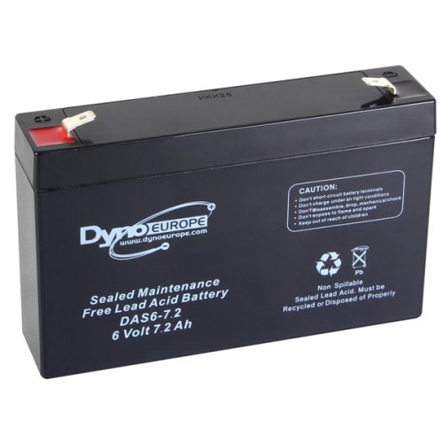 6V 7Ah AGM Lead-Acid Battery – Faston 4.8 mm 151x34x94mm 6V 7Ah AGM Lead-Acid Battery – Faston 4.8 mm 151x34x94mm