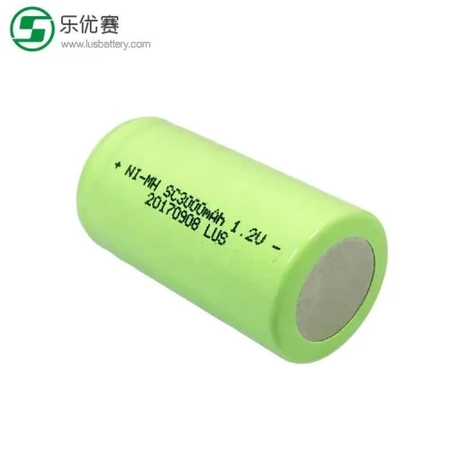 1.2V Sub-C 3000mAh Ni-MH Battery Cell 1.2V Sub-C 3000mAh Ni-MH Battery Cell