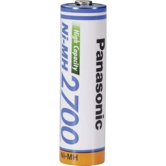 Panasonic Mignon HR06 – močna AA baterija NiMH Polnilna baterija Panasonic Mignon AA 2700 mAh