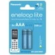 Panasonic Eneloop Lite AAA 1,2V 550mAh polnilne baterije Panasonic Eneloop Lite AAA 1,2V 550mAh polnilne baterije