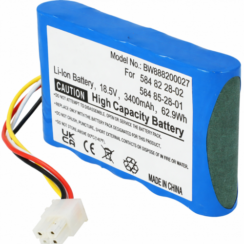 Li-Ion Battery 18.5V 3400mAh for Husqvarna Automower 310, 315, 315X and Gardena Robotic Lawn Mowers Li-Ion Battery 18.5V 3400mAh for Husqvarna Automower 310, 315, 315X and Gardena Robotic Lawn Mowers