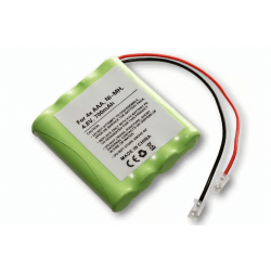 Universal 4.8V 700mAh NiMH Battery Pack – 4× AAA / Micro