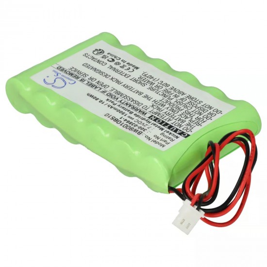 7.2V 1500mAh NiMH Battery for Bentel BW-B72K 7.2V 1500mAh NiMH replacement battery pack for alarm panel