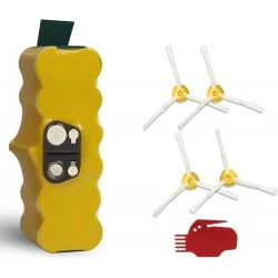 Replacement Battery for iRobot Roomba 14.4V 5000mAh – Compatible with Series 500 / 600 / 700 / 800