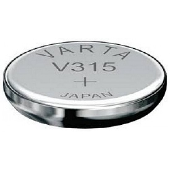 Baterija za ure V315, SR716SW / SR716 1.5V debeline=1.6mm, Ø=7.9mm AgO-