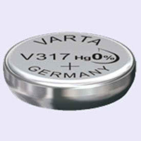Baterija za ure V317, SR62 / SR516, 1.5V debeline=1.65mm, Ø=5.8mm AgO