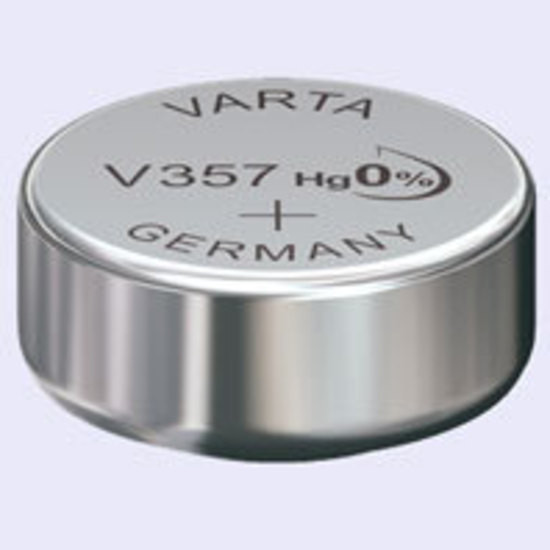 Baterija za ure V357, SR44 / SR1154, 1.5V debeline=5.4mm, Ø=11.6mm AgO