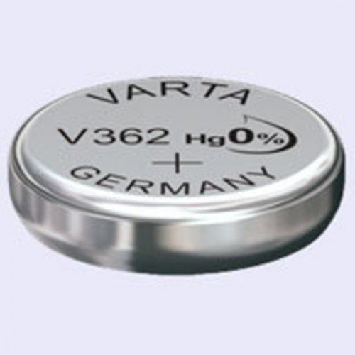362 / SR721SW / SR58 – 1.55V Silver Oxide Button Cell Battery AgO 362 / SR721SW / SR58 – 1.55V Silver Oxide Button Cell Battery AgO
