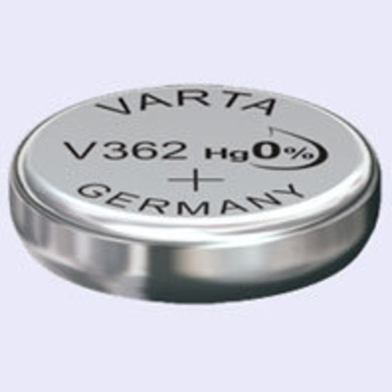Baterija za ure V362, SR58 / SR721SW, 1.5V debeline=2.1mm, Ø=7.9mm AgO