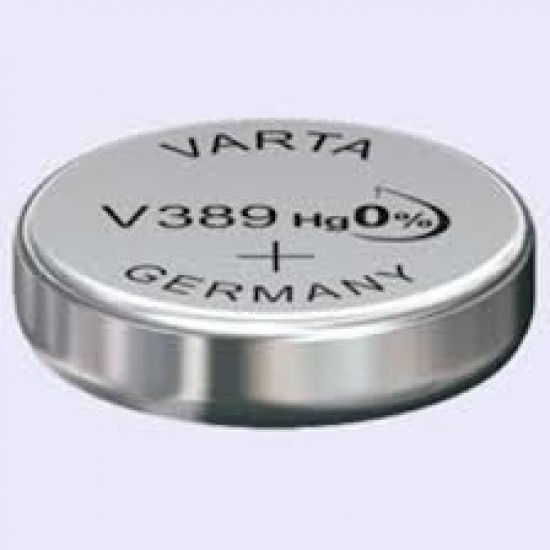 Baterija za ure V389, SR1130W 1.5V debeline=3,05mm, Ø=11,6 mm AgO