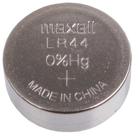 Alkalna baterija A76 AG13 LR44 1.5V debeline=5.4mm, Ø=11.6mm