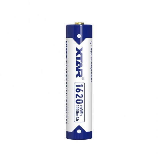 XTAR R03 AAA 1.5V Li-ion battery technical specifications XTAR R03 AAA 1.5V Li-ion rechargeable battery 1000mAh