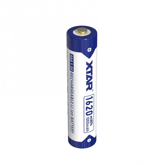 XTAR R03 AAA 1.5V Li-ion battery technical specifications XTAR R03 AAA 1.5V Li-ion rechargeable battery 1000mAh