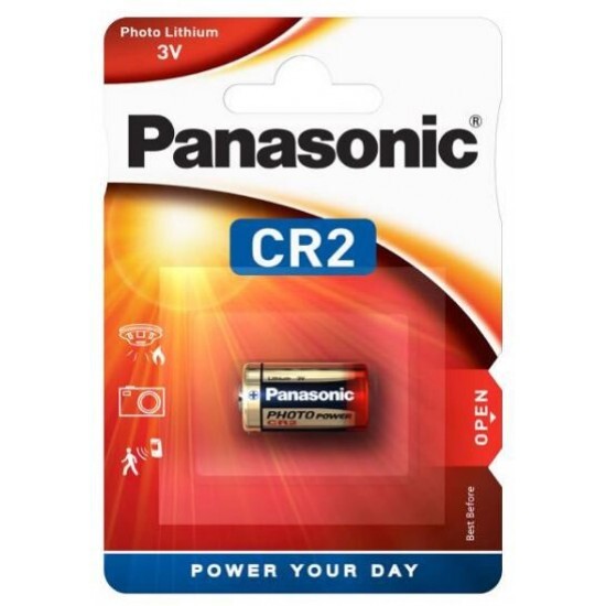 Litijeva baterija Panasonic CR2 DLCR2 lithium power 3V