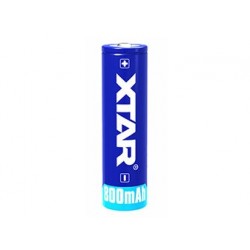XTAR 14500 (AA/R6) 3.7V Li-ion 800mAh Rechargeable Battery (Protected PCB)
