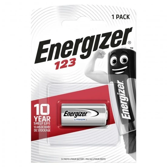 Foto baterija CR123, CR123A Energizer litijeva lithium power 3V