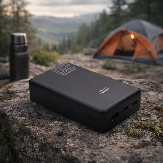 20W power bank with USB-C PD and USB-A output Power bank everActive Energy Bank EB-22QB 20W 20000mAh