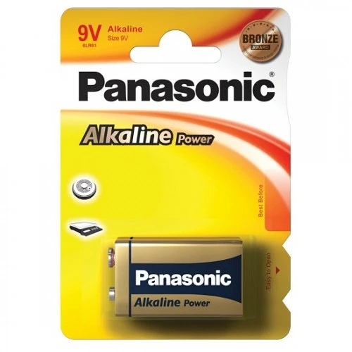 Panasonic Alkaline Power 6LR61 9v (blister 1kom) alkalna baterija Panasonic Alkaline Power 6LR61 9v (blister 1kom) alkalna baterija