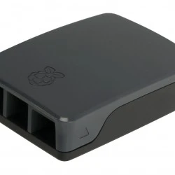   Raspberry Pi 4 SC0230 Model B Official Case, Plastic, Black/Grey