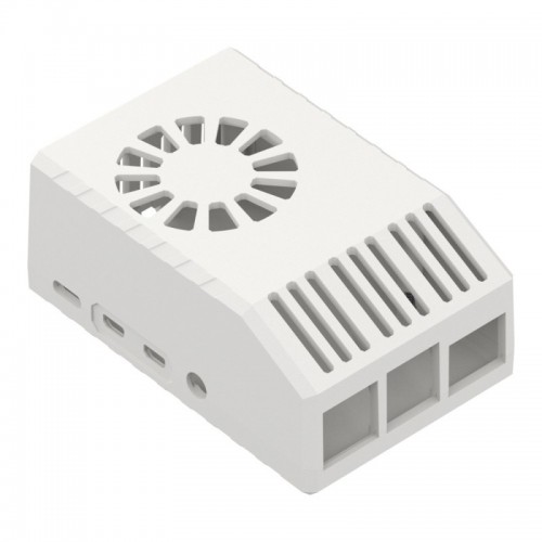 KRADEX Z-PI4B ABS White Case for Raspberry Pi 4 Model B KRADEX Z-PI4B ABS White Case for Raspberry Pi 4 Model B