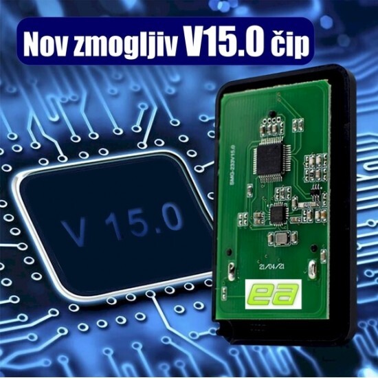 Univerzalni daljinski upravljalnik V15: kopirajte več kot 300 modelov daljincev s frekvenco 280-868MHz