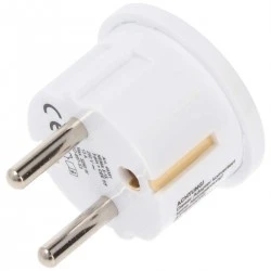 Goobay potovalni adapter ZDA/Japonska na EU (bela barva) 45351