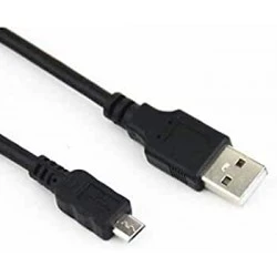 Kabel USB A-B mikro 1,5m črn