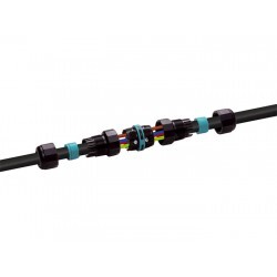 AC konektor vodotesen 3polni do 4mm2 za kable premera 7~12mm