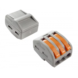 Hitra vzmetna sponka 3 polna 0.2~2.5mm2