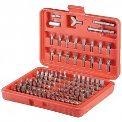100 delni set nastavkov za vijačenje - bit 100 delni set nastavkov za vijačenje - bit