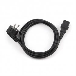 Gembird PC-186-VDE Mains Power Cable 1.8 m Black
