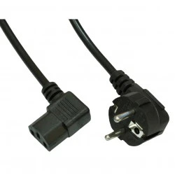 Akyga AK-PC-02A Angled Power Cable CEE 7/7 to IEC C13 90° 1.5 m