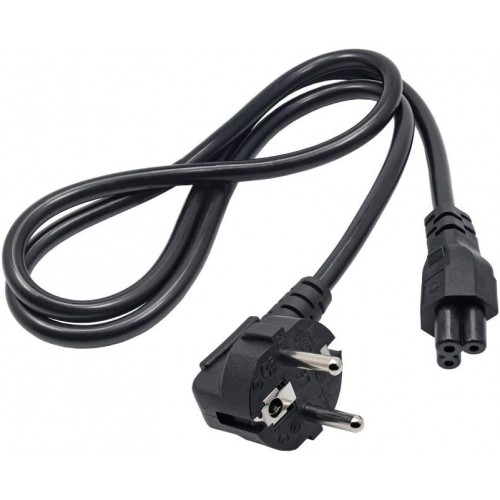 Akyga AK-NB-08A Power Cable CEE 7/7 to IEC C5 (Cloverleaf) 1 m