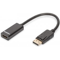 Digitus adapter DisplayPort - HDMI 15cm AK-340400-001-S