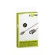 Goobay 68875 USB serijski RS 232 pretvornik, prozoren, 1.5m dolžine