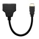HDMI splitter cable 1 input 2 outputs