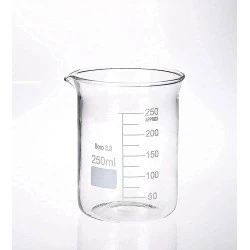 250 ml Laboratory Beaker – Borosilicate Glass 3.3, Graduated, Low Form 250 ml Laboratory Beaker – Borosilicate Glass 3.3, Graduated, Low Form