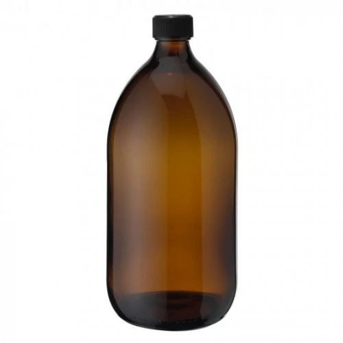 Amber Glass Apothecary Bottle 1000 ml (1 L) – For Colloidal Solutions Amber Glass Apothecary Bottle 1000 ml (1 L) – For Colloidal Solutions
